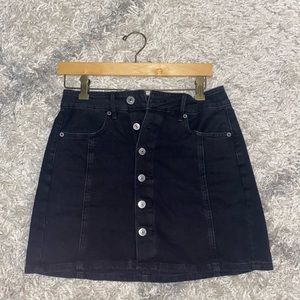 Women’s American Eagle Button Up Denim Mini Skirt